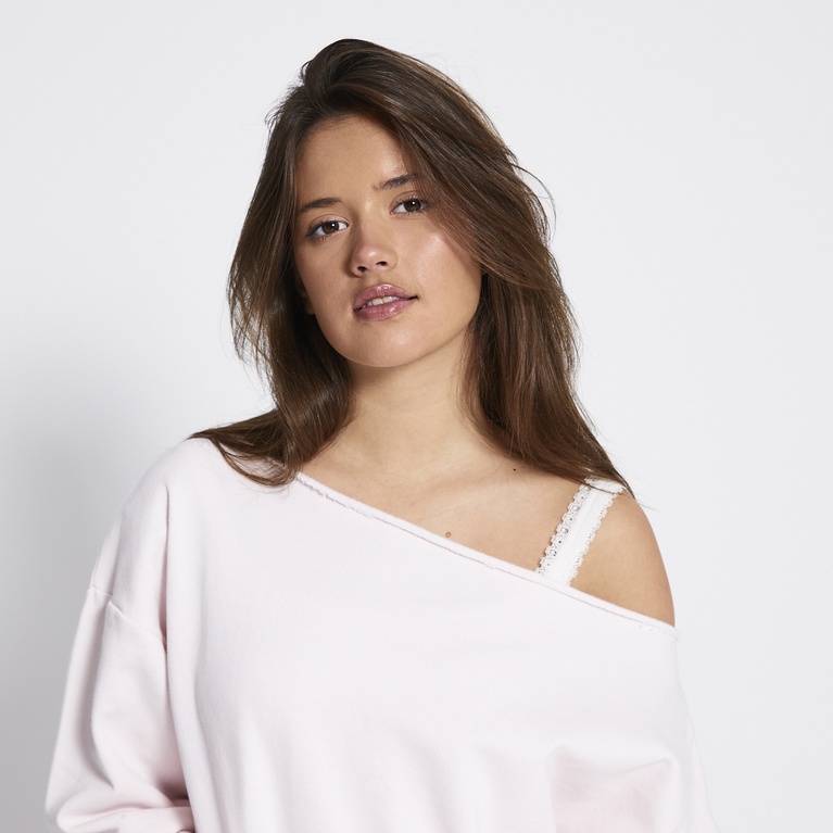 Off-shoulder sweatshirt "Esme"